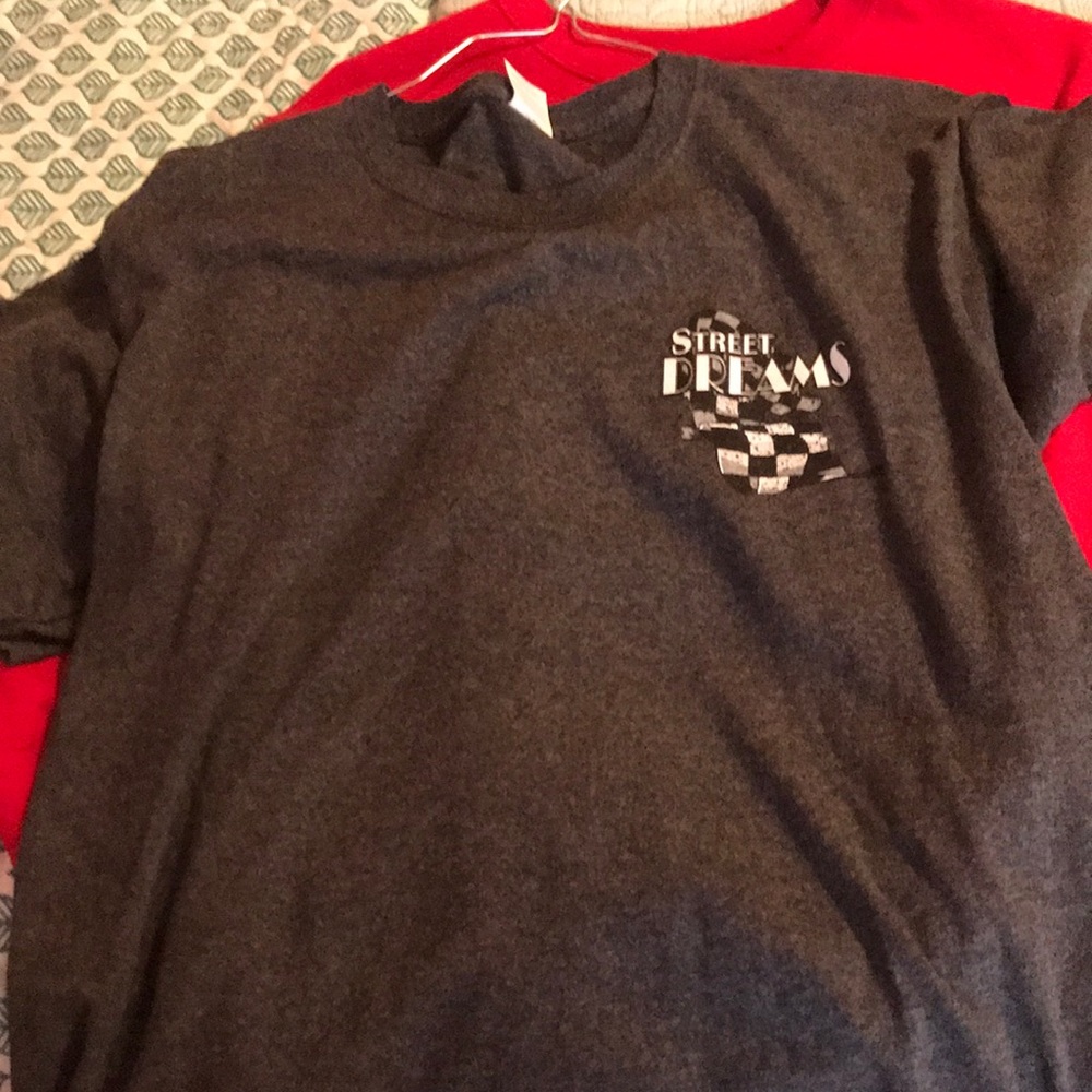 Street dreams race car graphic tshirt